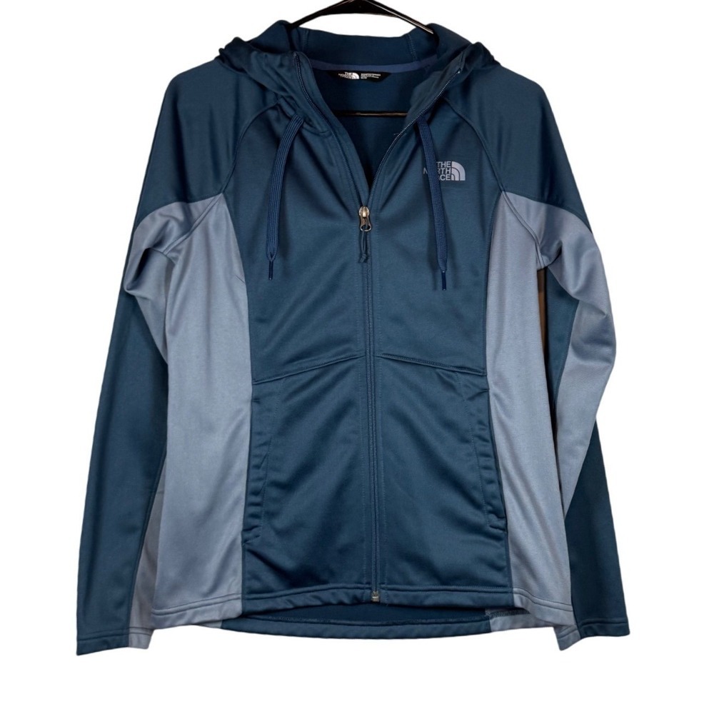 The North Face Women's ThermoBall Hybrid Eco Jacket, Colorblock Blue, Size M